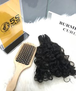 Burmese Curl - Vietnamese Highest Quality Curly Wavy Weft Hair