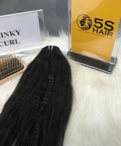 Kinky Curl - Vietnamese Highest Quality Curly Wavy Weft Hair