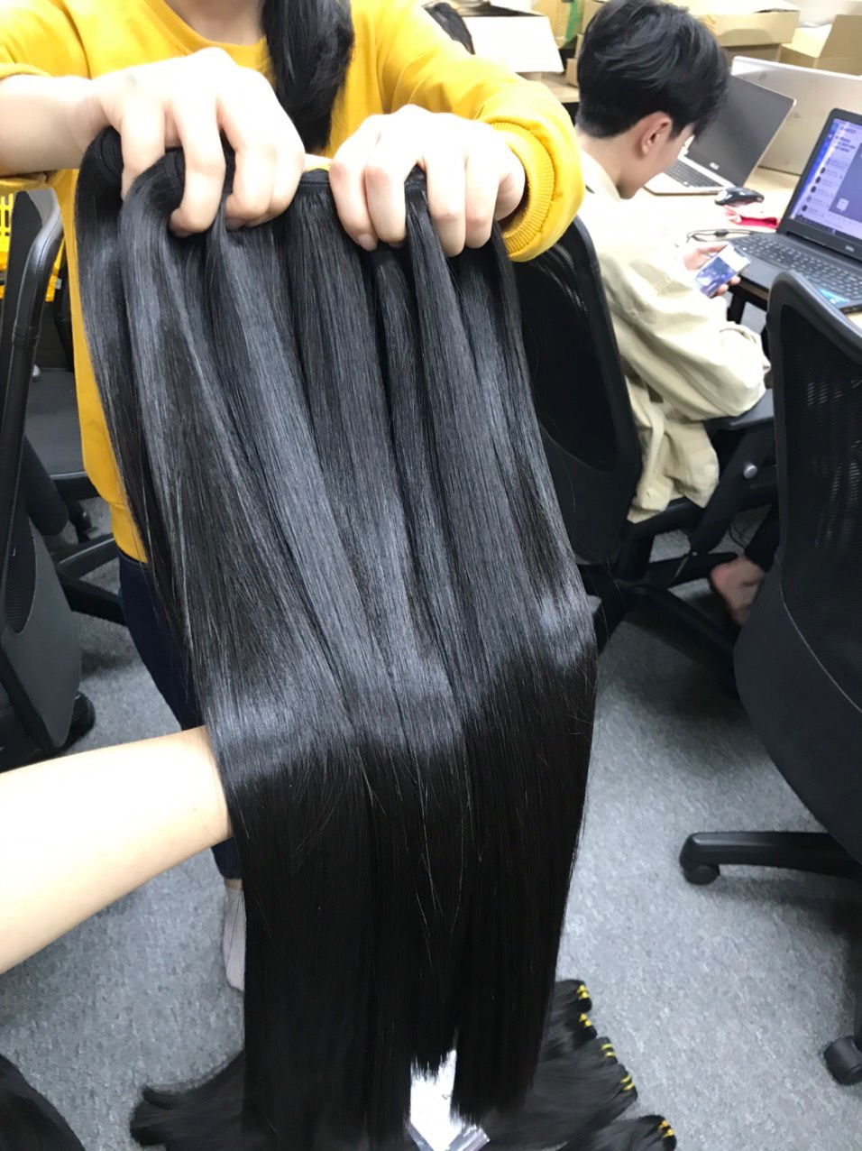 vietnamese bonestraight weft hair