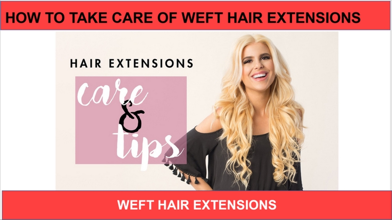 4. "Blonde Hair Weft" by Hair Factory - wide 1