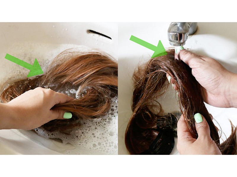 How to Wash Human Hair Extension correct way