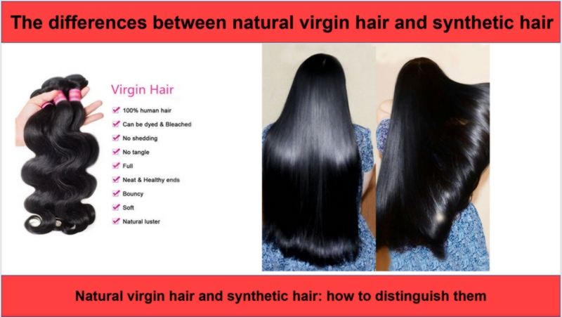 Natural virgin hair and synthetic hair: how to distinguish them
