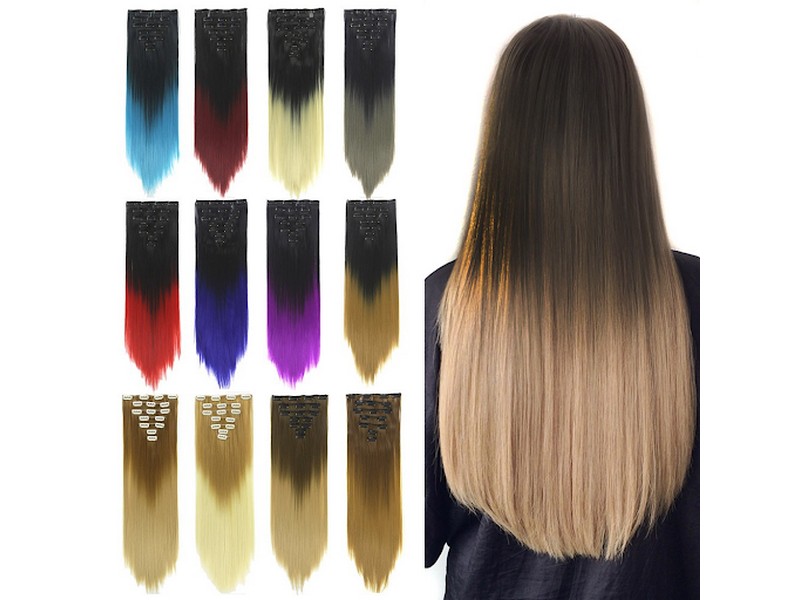 Vietnamese hair extension: Ombre colors