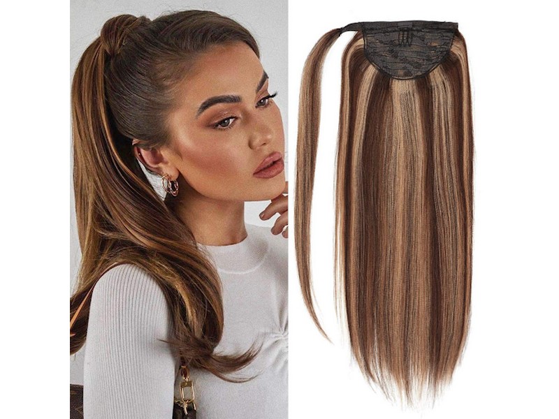 Vietnamese ponytail hair extension
