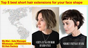 Top-5-best-short-hair-extensions-for-your-face-shape-3