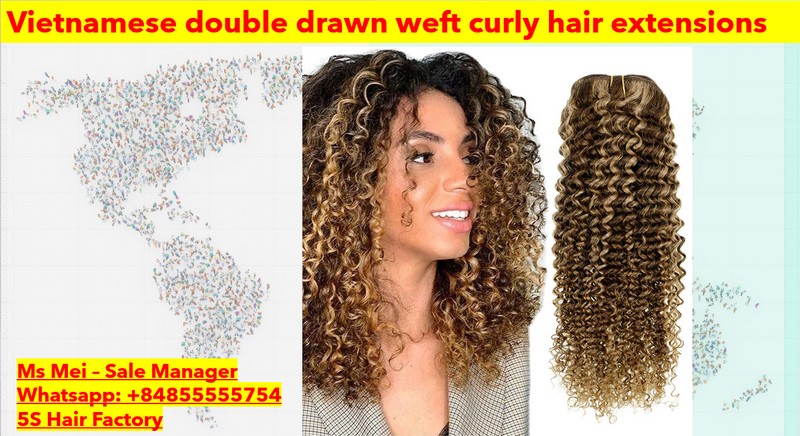 Vietnamese-double-drawn-weft-curly-hair-extensions-2