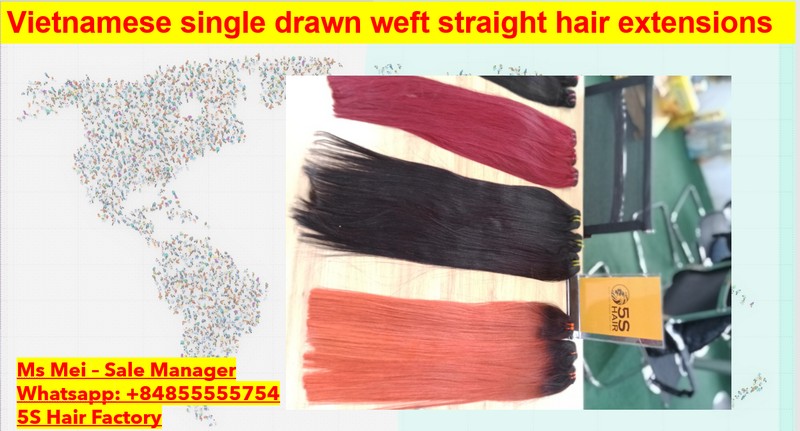 Vietnamese-single-drawn-weft-straight-hair-extensions-5