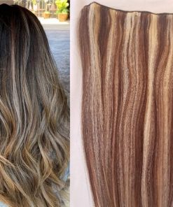 What is a weft hair extension?