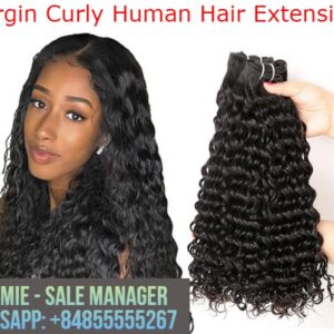 Virgin-curly-human-hair-extension