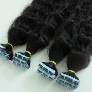 virgin Indian tape in hair extensions