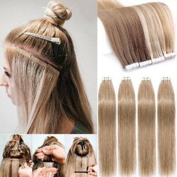 Tape hair clearance extensions 70 cm