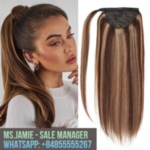 virgin-ponytail-clip-in-hair-extension