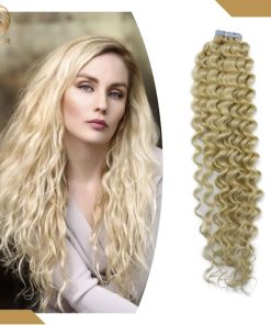Best blonde curly virgin hair extensions