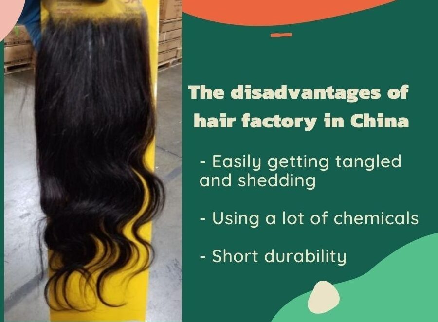 Some demerits of hair quality of wholesale hair extensions in China