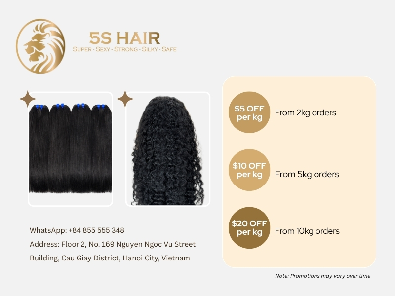 5S Hair - Top Vietnamese Hair Factory
