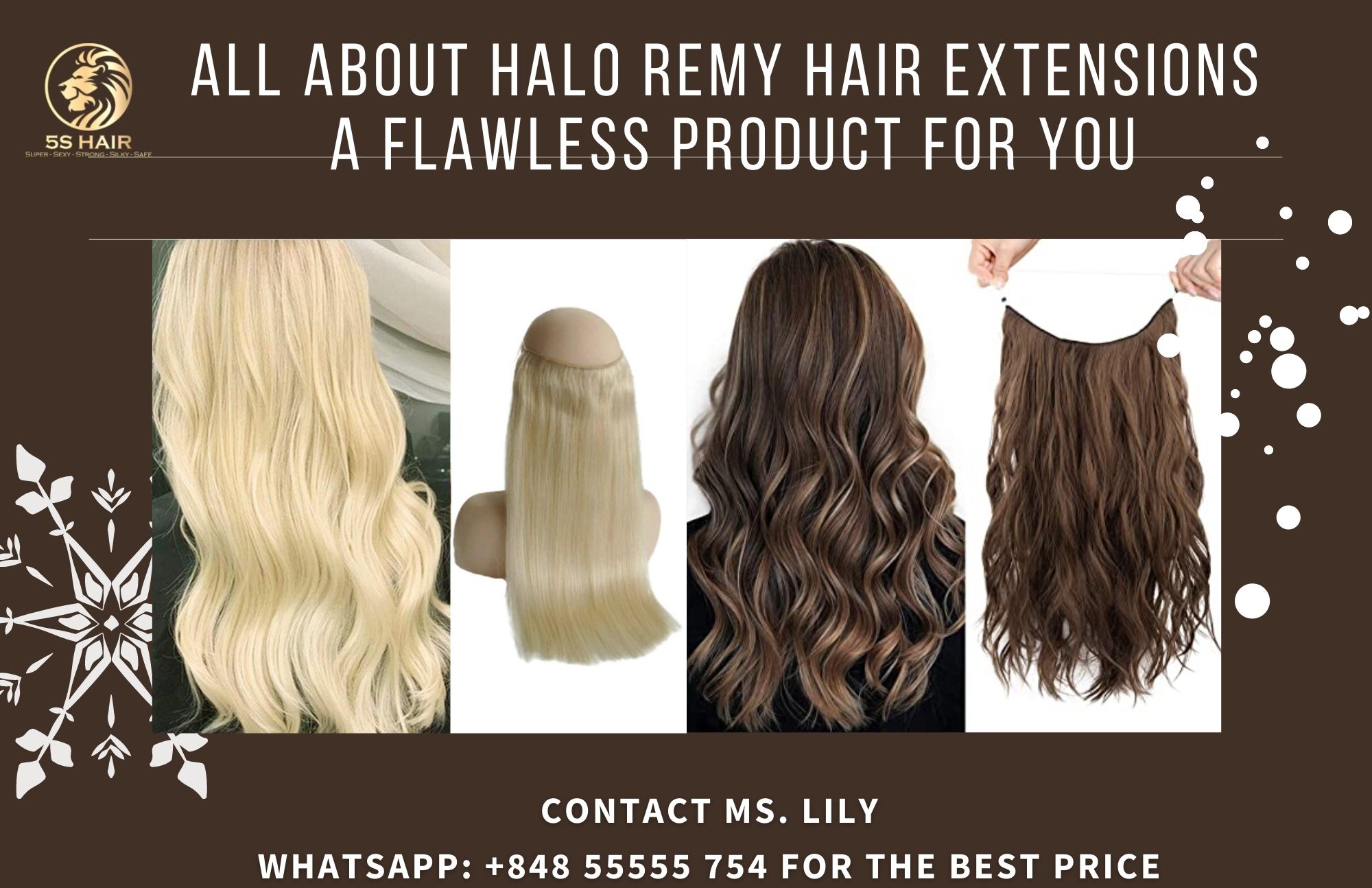 All about Halo remy hair extensions – a flawless product for you