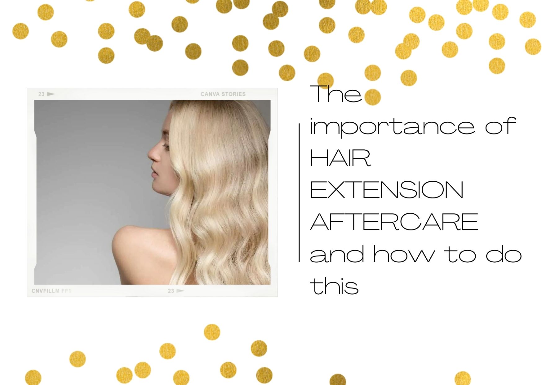 The importance of hair extension aftercare and how to do this