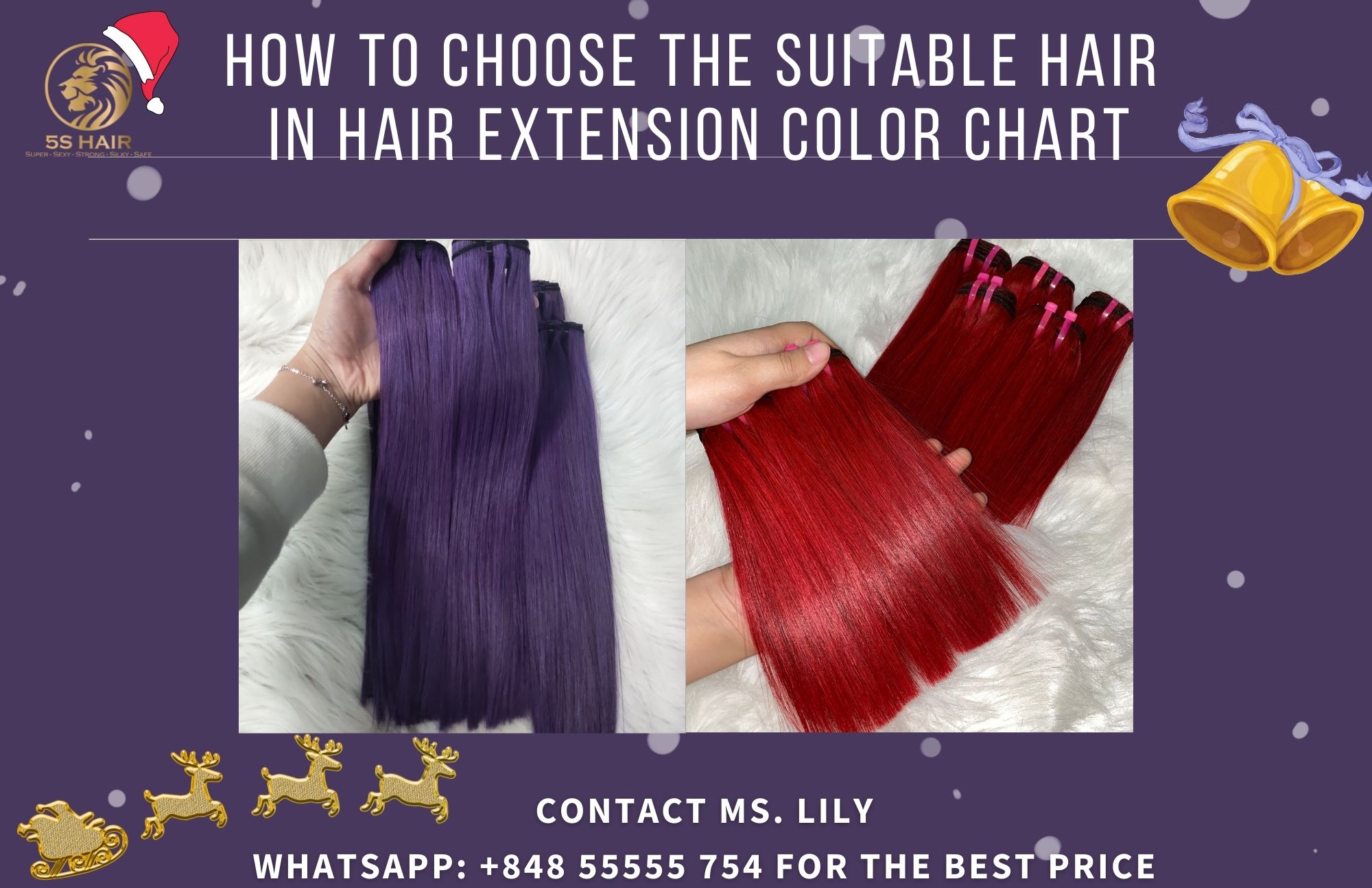 How To Choose The Suitable Hair In Hair Extension Color Chart