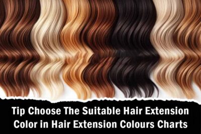 Tip Choose The Suitable Hair Extension Color in Hair Extension Colours Charts