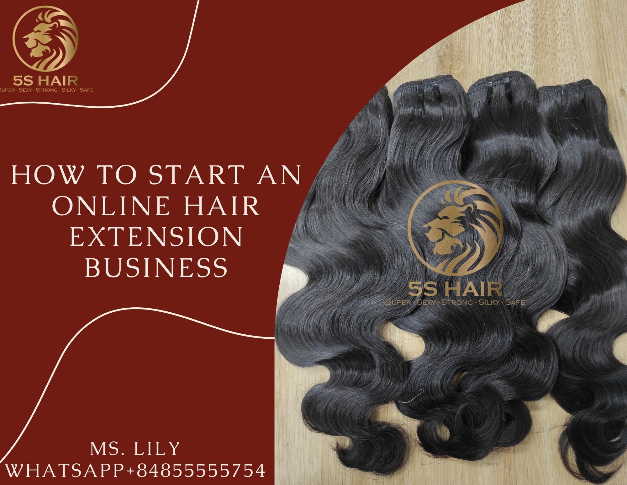 Keynote about how to start an online hair extension business