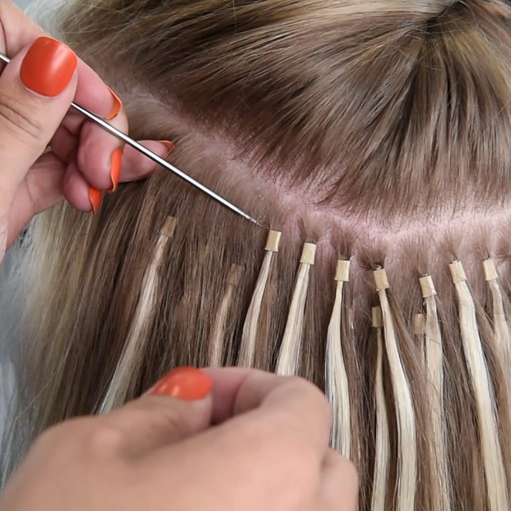 Tape hair extensions vs micro bead: What hair type we should choose