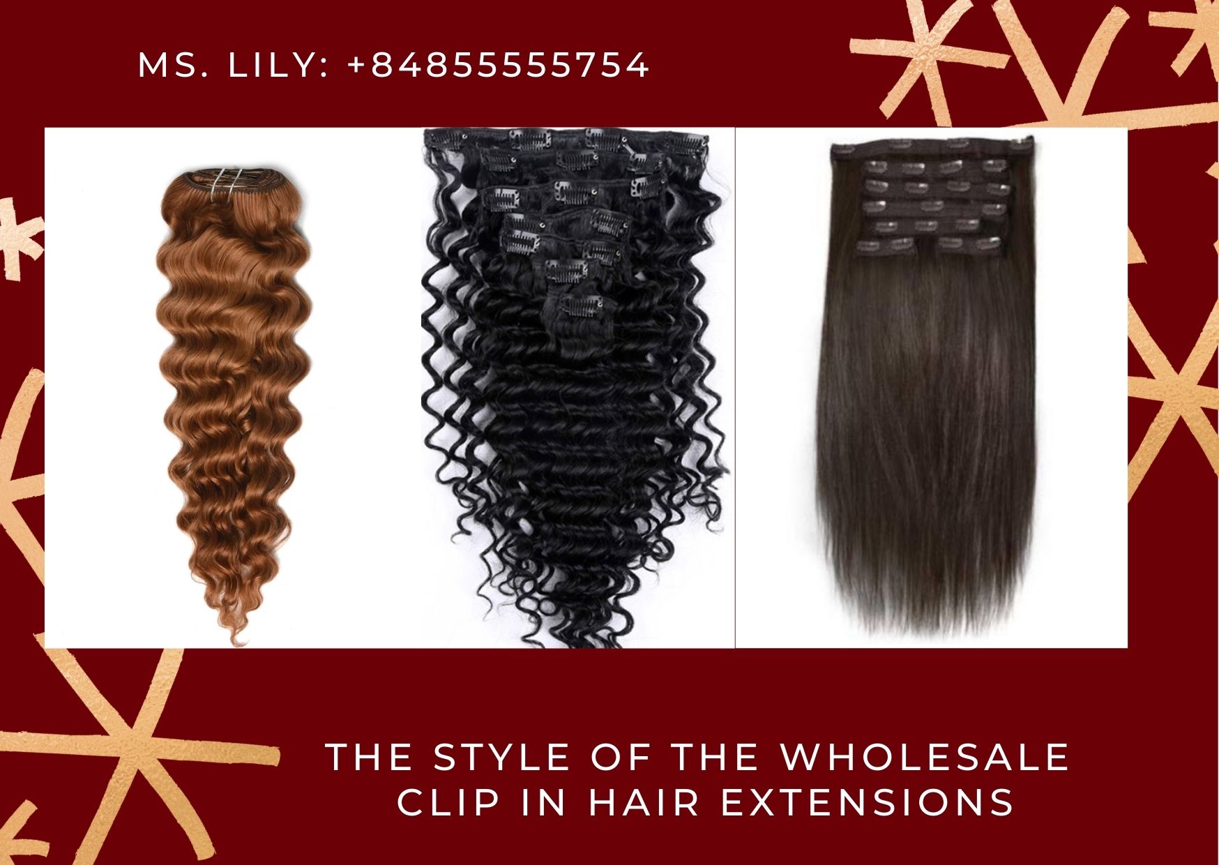 Clip in hair extensions for top of head - convenience for you