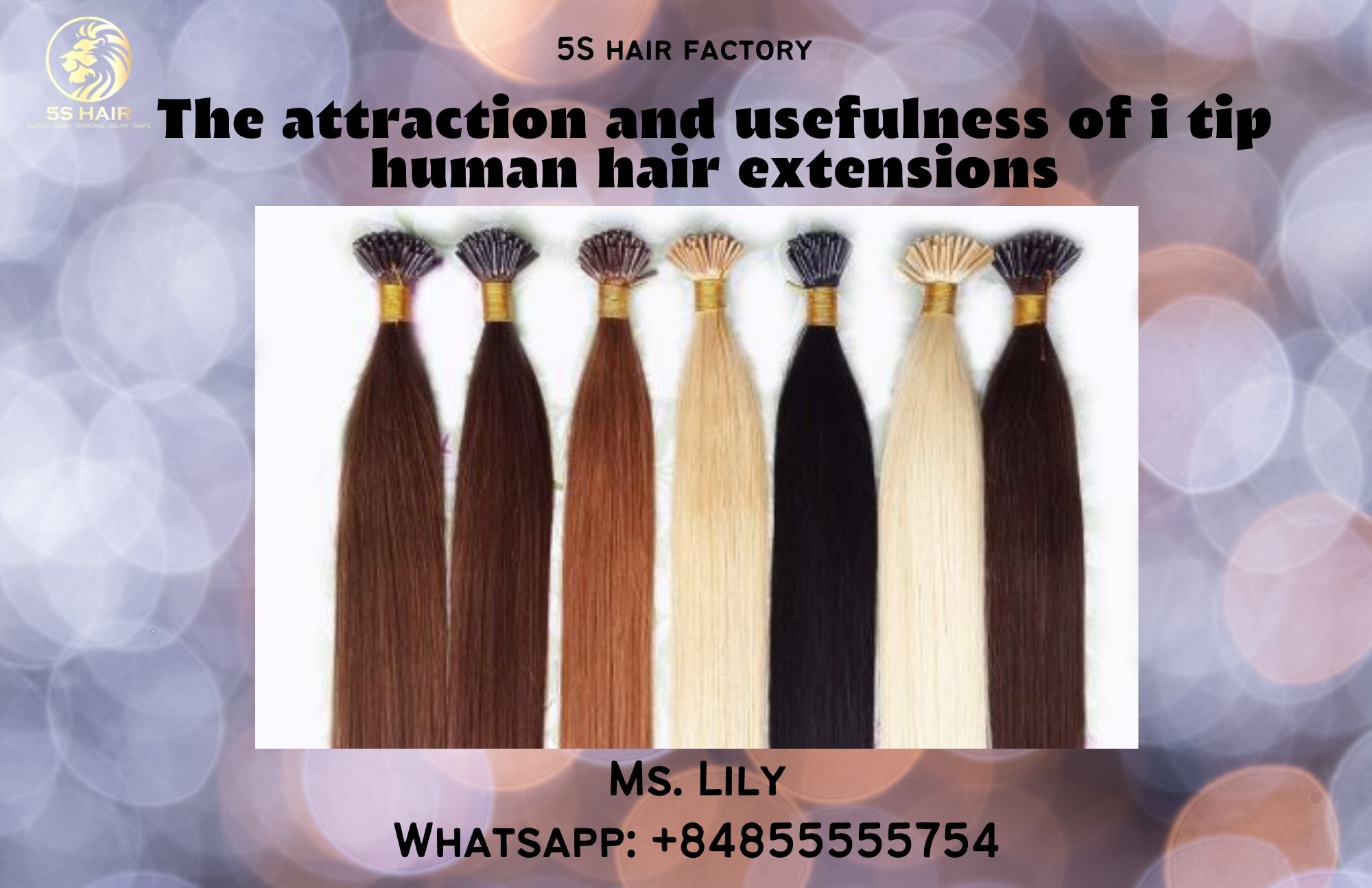The attraction and usefulness of i tip human hair extensions