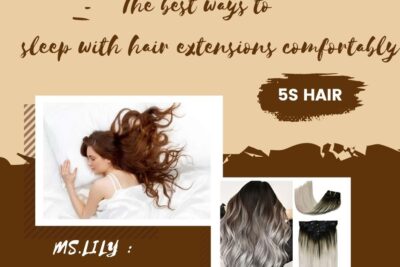 How to sleep with hair extensions: 4 Tips from the Experts