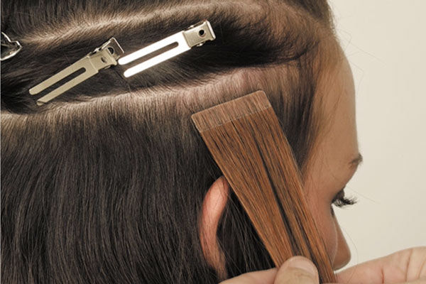 Tape in hair extensions itchy sale