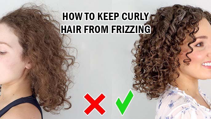 How to keep curly hair from frizzing