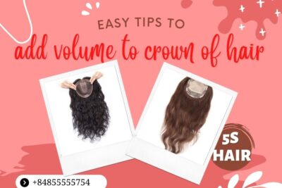 You should add volume to crown of hair to get all the necessary lift, bounce, and bodywork. And here are some easy tips to do that.