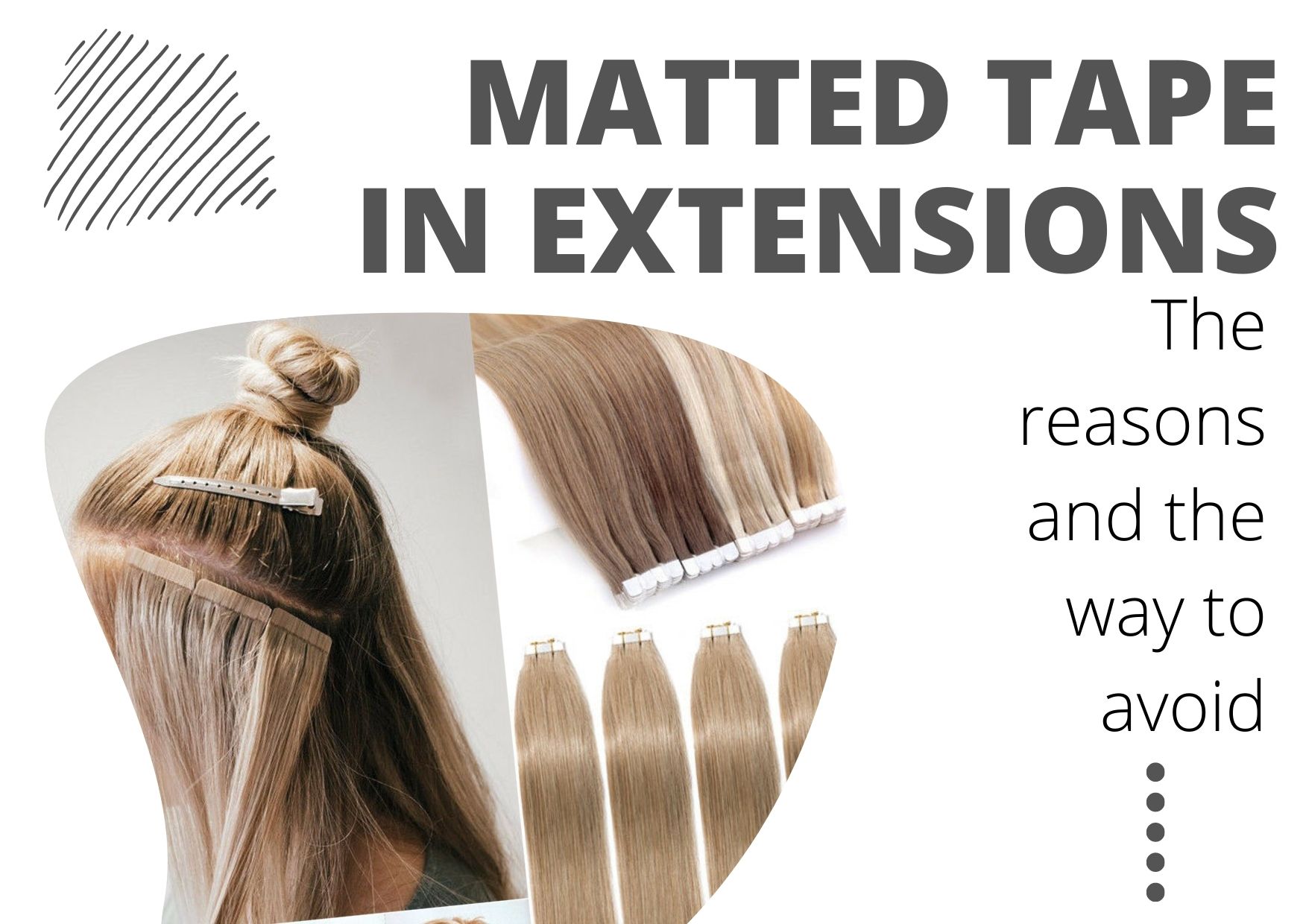 Tape in extensions matting sale