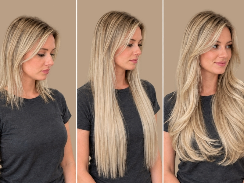 How to Layer Hair Extensions for That Natural, Blended Look 8 how to layer hair extensions