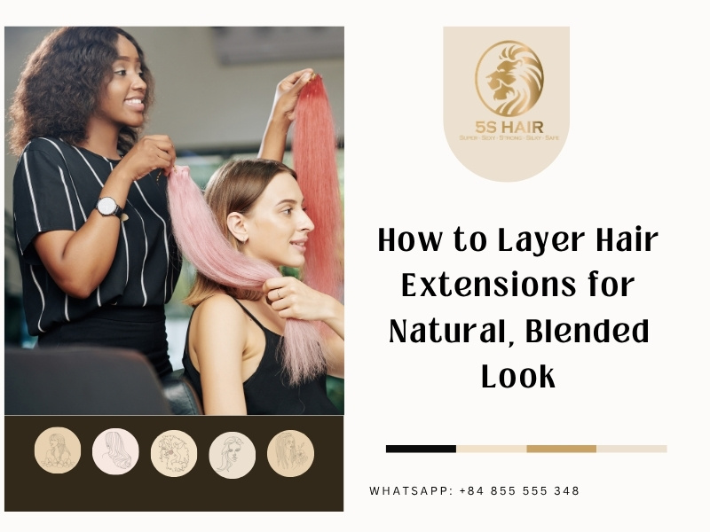How to Layer Hair Extensions for That Natural, Blended Look
