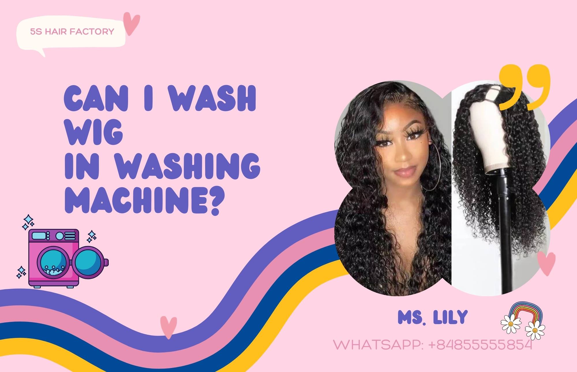 Can You Put a Wig in the Washing Machine?