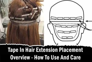 Tape In Hair Extension Placement