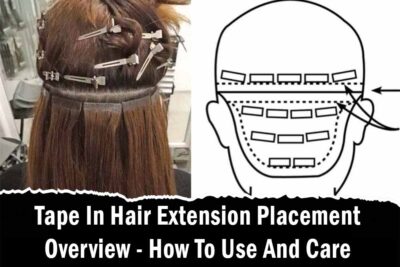 Tape In Hair Extension Placement