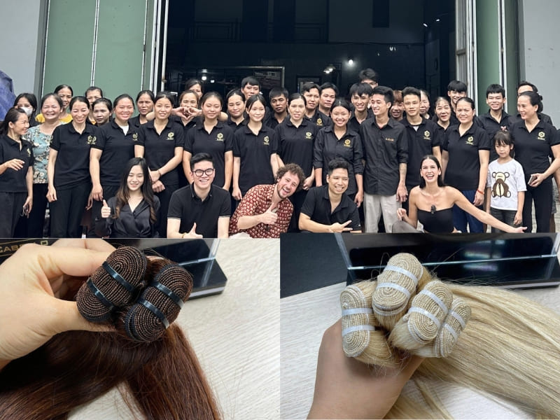 K-Hair is a leading Vietnamese wholesale hair manufacturer with fast shipping and recognized market credibility