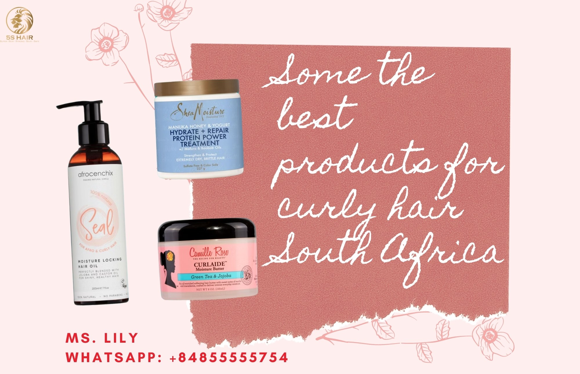 Some the best curly hair products South Africa and curly hair care instructions