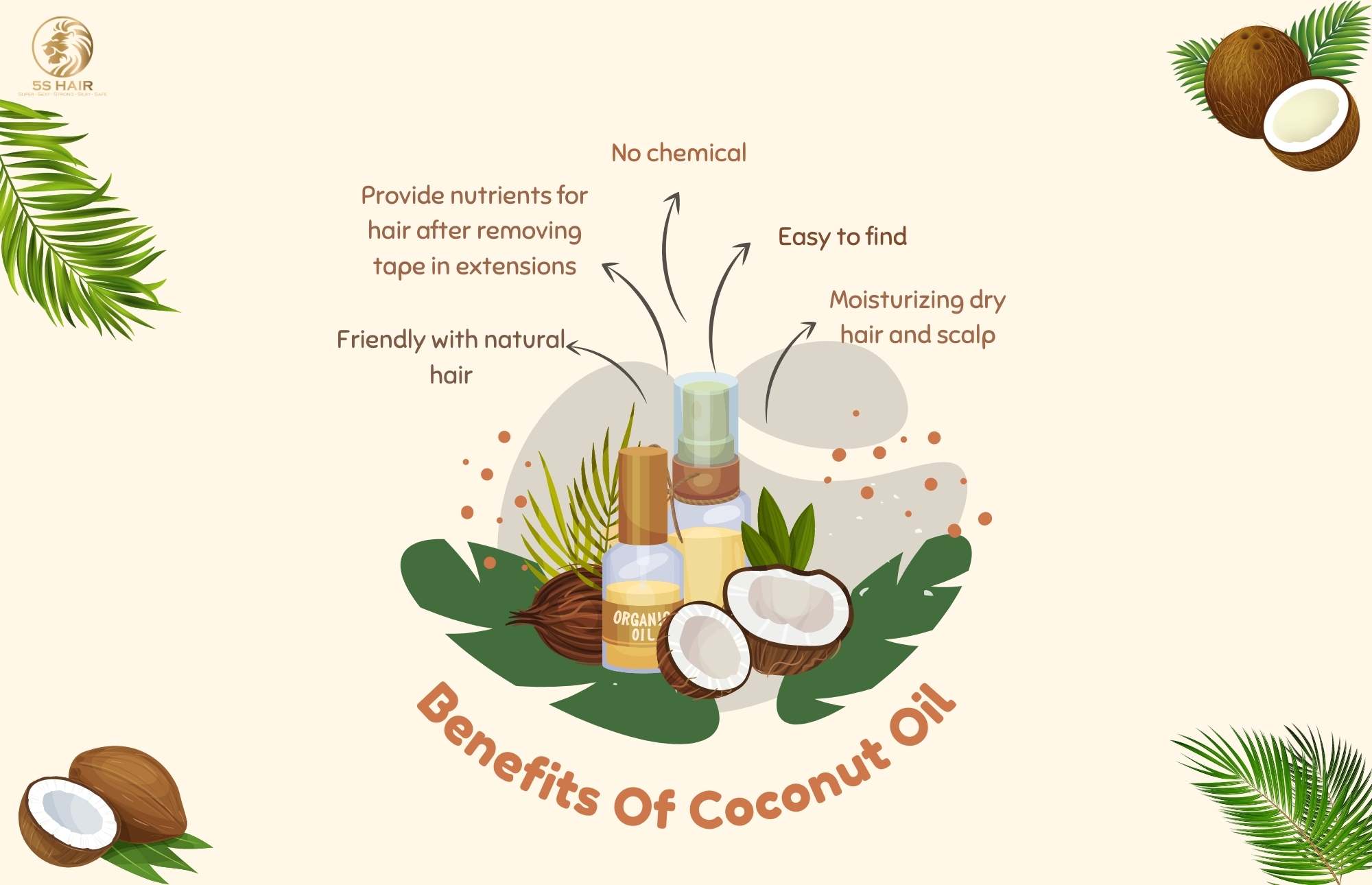 Easy to do Removing Tape In Extensions With Coconut Oil