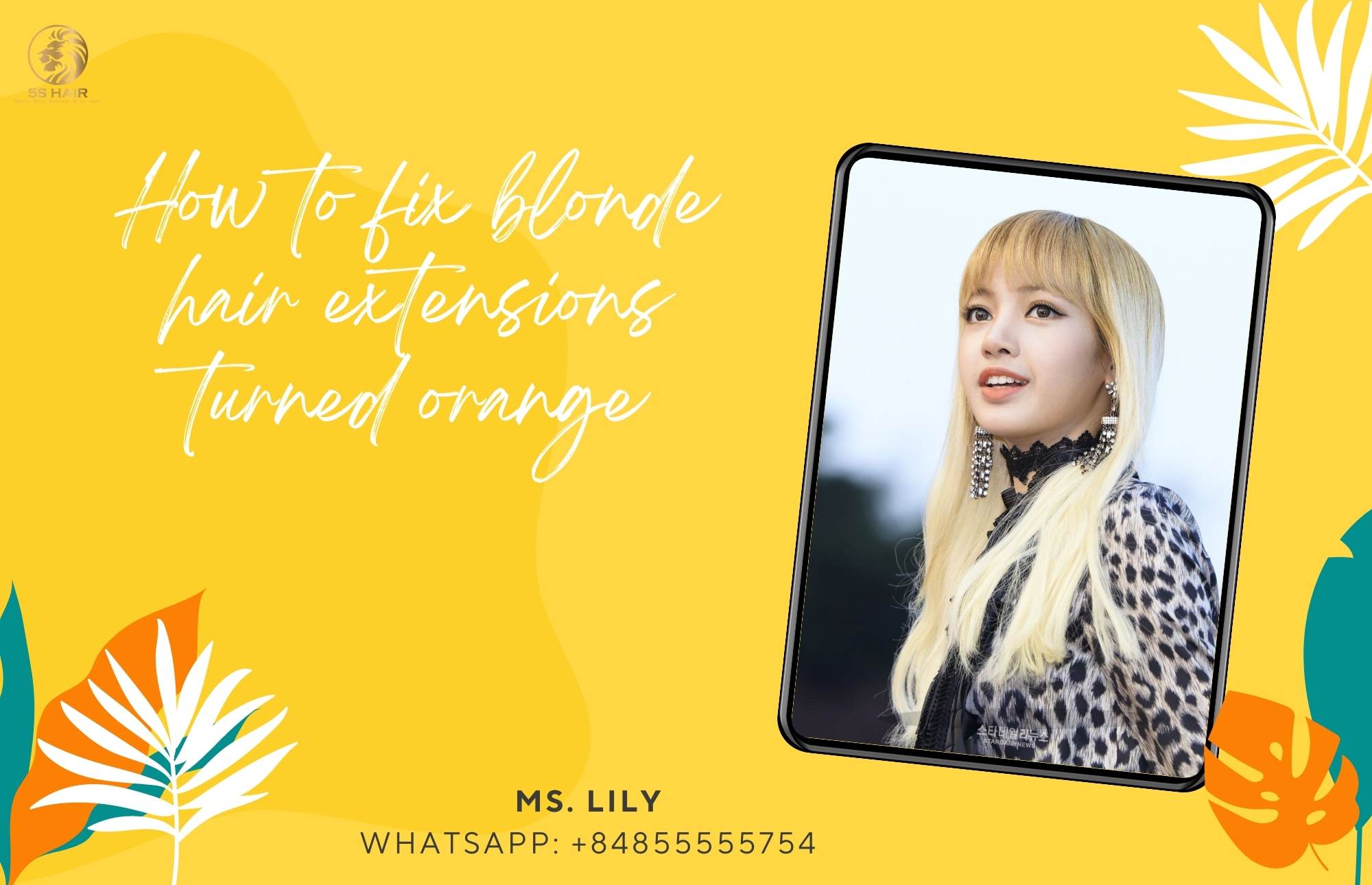How To Fix Blonde Hair Extensions Turned Orange