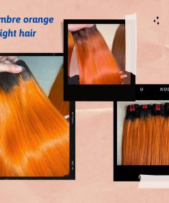 vietnamese-plain-orange-bone-straight-hair
