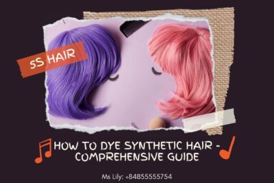 How to dye synthetic hair extensions - Comprehensive guide