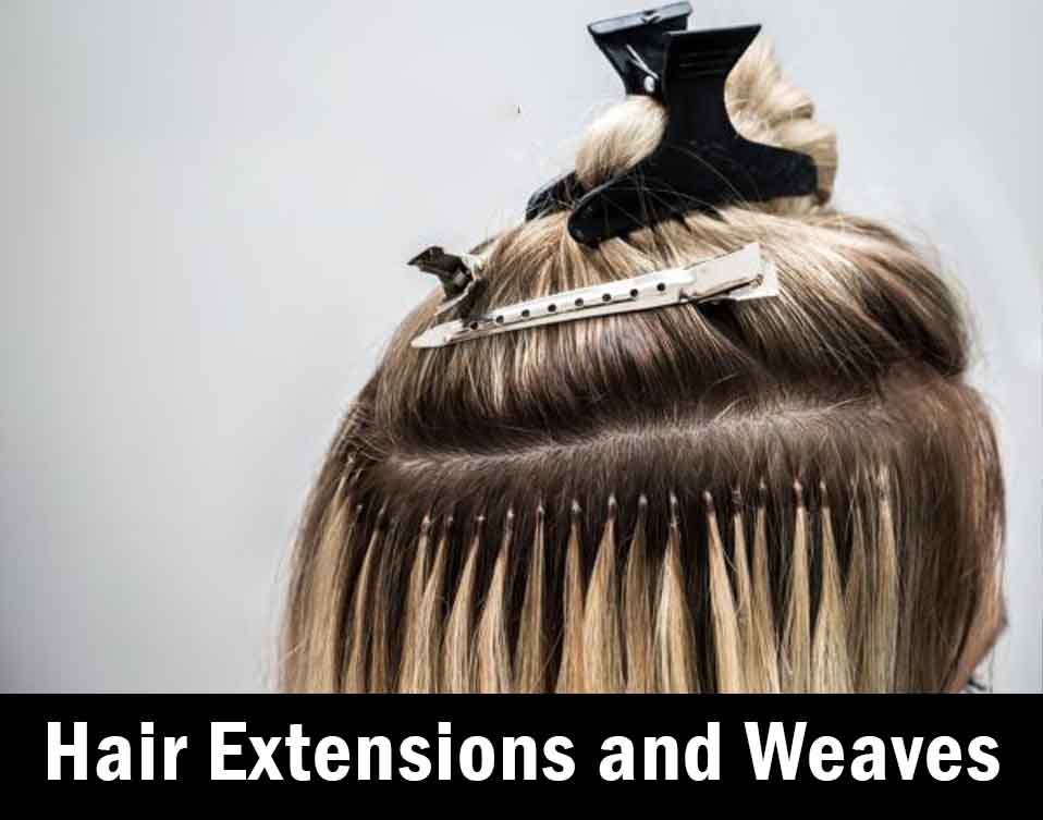 Hair Extensions and Weaves