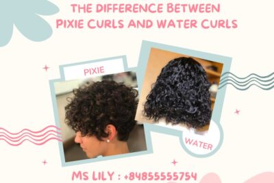 Difference Between Pixie Curls and Water Curls