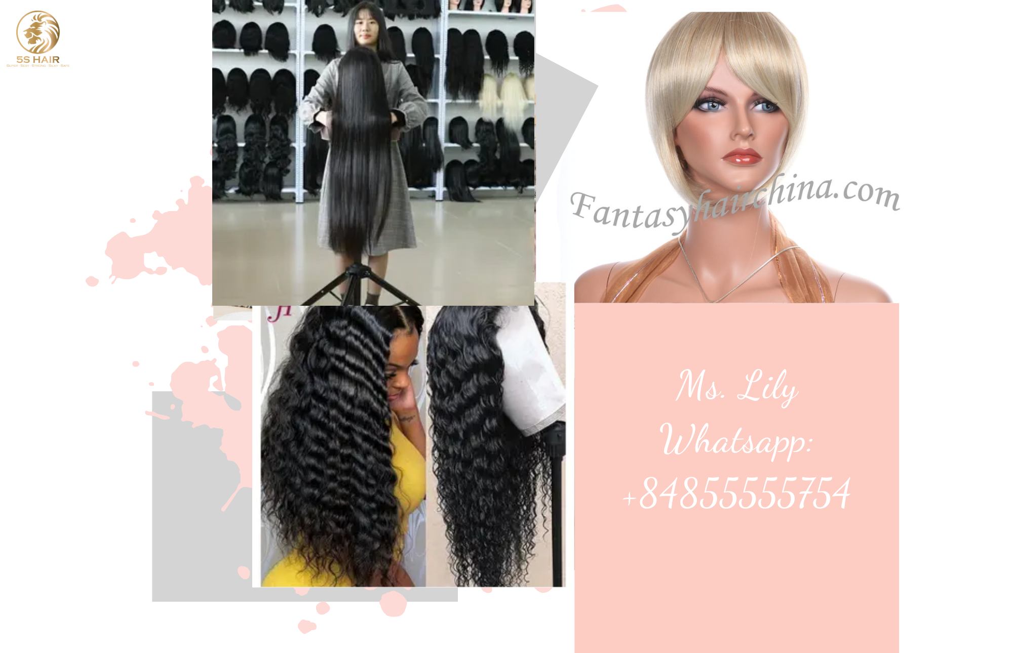 Guangzhou Fantasy Hair is beloved by many buyer because of its pretty hair and cheap price