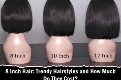 8 Inch Hair: Trendy Hairstyles and How Much Do They Cost?