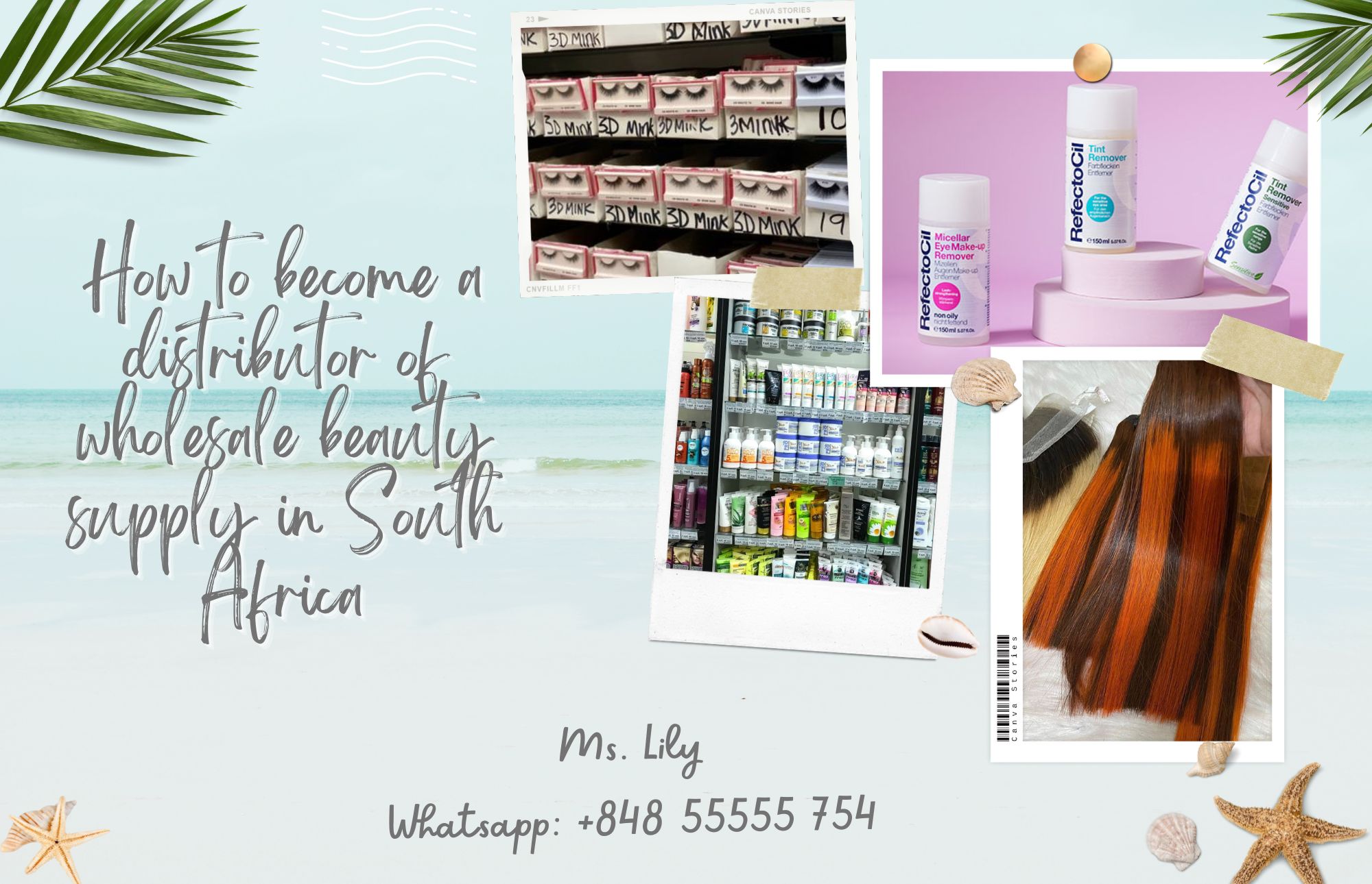 a distributor of wholesale beauty supply South Africa