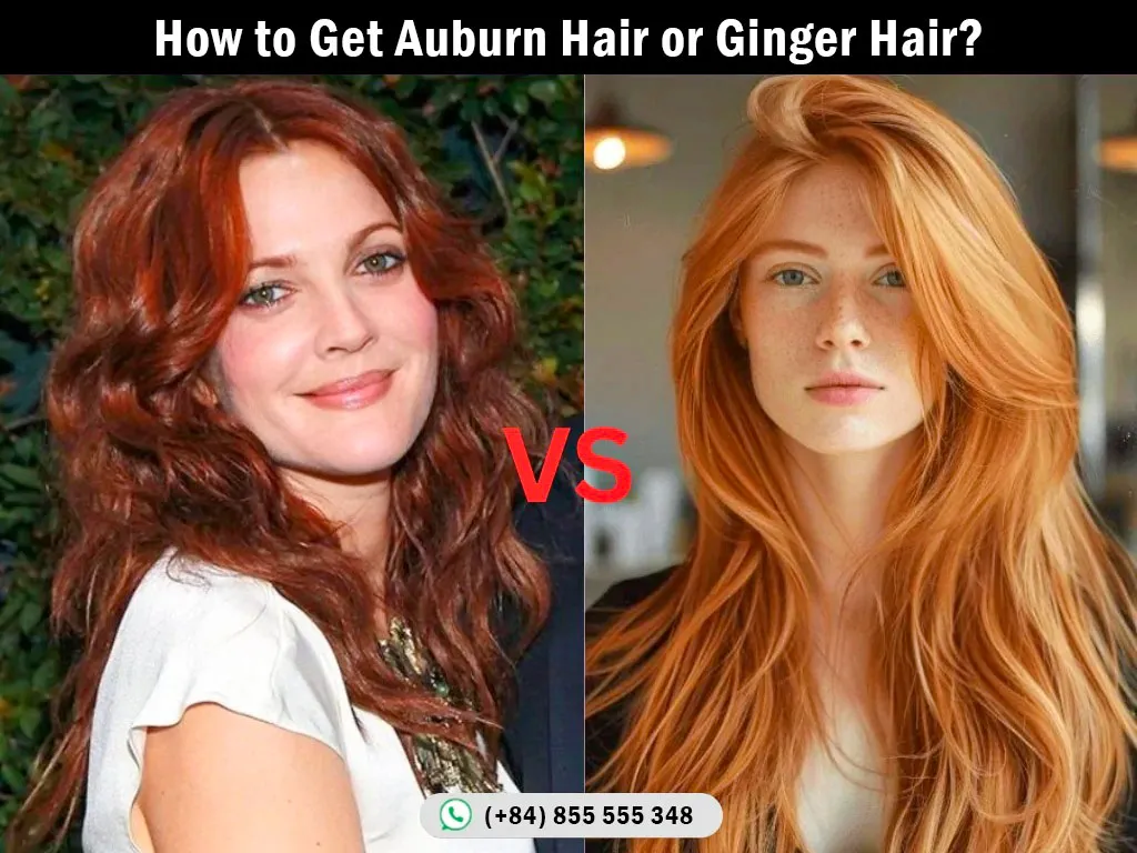 How to Get Auburn Hair or Ginger Hair?