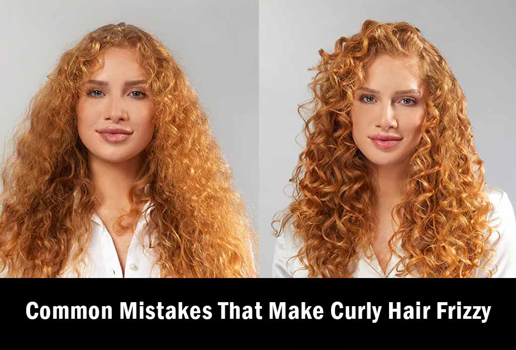 Common mistakes that make curly hair frizzy